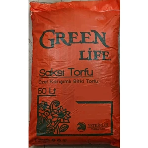 Green Life Çicek Toprağı Htm Torf Humus Katkılı 50 kg