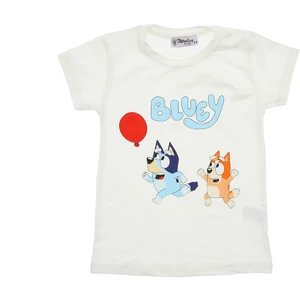 Kız Çocuk T-Shirt Bluey Baskılı