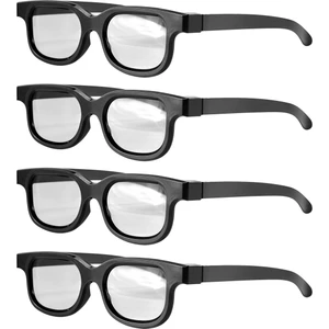 Sinema Imıx Ekranı Için 4 Adet Polarize Pasif 3D Gözlük (Yurt Dışından)