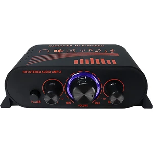 AK170 Kompakt Boyutlu Ses Güç Amplifikatörü Taşınabilir Ses Araba ve Ev Hoparlör Amplifikatörü (Yurt Dışından)