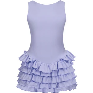 Sardinya Halter Yaka Fırfırlı Şortlu Elbise