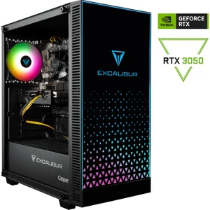 Excalibur E65H.144F-BV50X-0FC Intel Core i5-14400F 16GB RAM 500GB NVME SSD RTX3050 Freedos Masaüstü Bilgisayar Hazır Sistemı