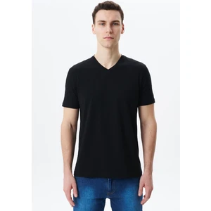 Erkek Regular Fit Basic Süprem V Yaka Tişört Y29364453102