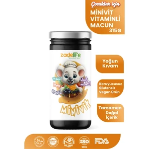 Minivit Çocuklar İçin Vitaminli Macun 315 gr