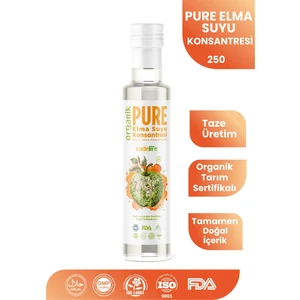 Organik Elma Suyu Konsantresi Fda Onaylı 250 ml