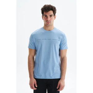 Erkek Regular Fit Yazı Baskılı Süprem Bisiklet Yaka Tişört Y29344472702