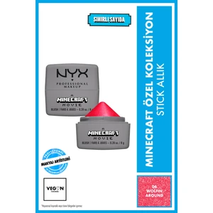 NYX Professional Makeup Minecraft Özel Koleksiyon Stick Allık - 06 Wolfin Around