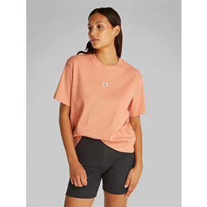 Calvin Klein Woven Label Rıb Relaxed Tee