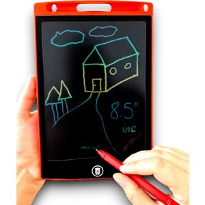 Dijital Çocuk Yazı Tableti Kırmızı Renk (8.5ınc)