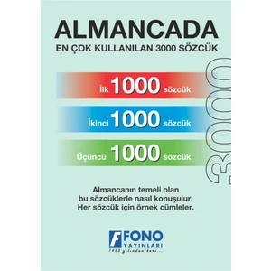 Fono Yayınları Almacada En Çok Kullanılan 3000 Sözcük