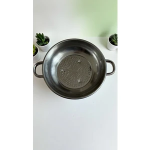Derin Çift Kulplu Süzgeç Süzek 27 cm