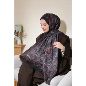 Soft Etnik 0222 Koyu Gri Şal