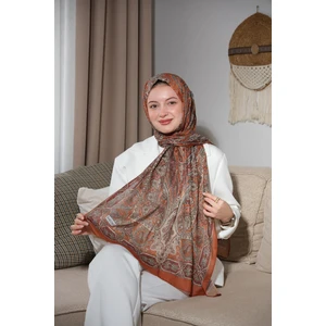 Soft Etnik 0181 Camel Şal