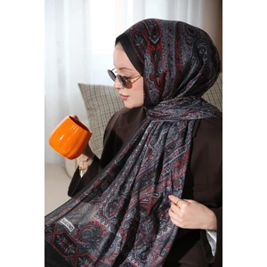 Soft Etnik 0181 Gri Şal