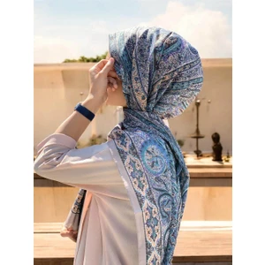 Soft Etnik 0181 Soft Yeşil Şal