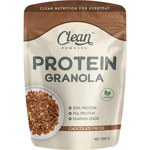 Clean Powders Protein Granola 300 Gr Çikolata Parçacıklı