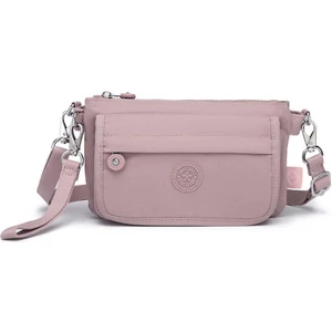 Smart Bags Minik Boy Krinkıl Kumaş Kadın Postacı Çantası Smart Bags 1191