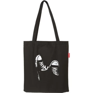 Converse Baskılı  Siyah Bez Çanta