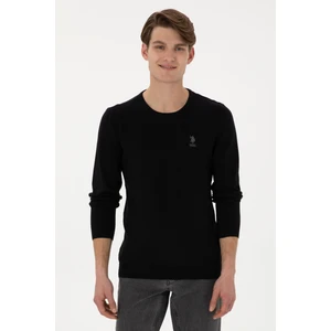 U.S. Polo Assn. Erkek Siyah Basic Kazak 50288880-VR046