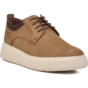 Kum Nubuk Hakiki Deri Erkek Günlük Ayakkabı A-40 M