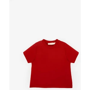 Kırmızı  Penye Basic Çocuk Tişört