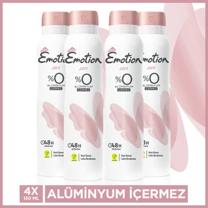 Joy Kadın Deodorant 4X150  ml