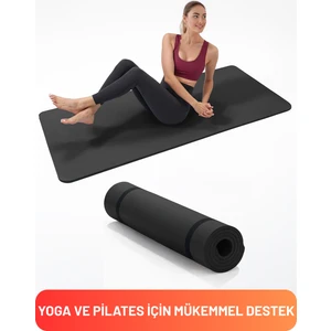 Pilates Yoga Matı Egzersiz Pilates Minderi Kaymaz Taban 180X55 cm