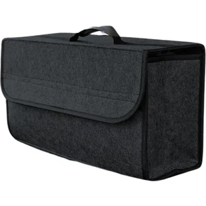 Araç Bagaj Düzenleyici Çanta - Keçe Malzeme Araba Organizeri - Oto Için Eşya Düzenleme ve Bagaj Düzeni Aksesuarı