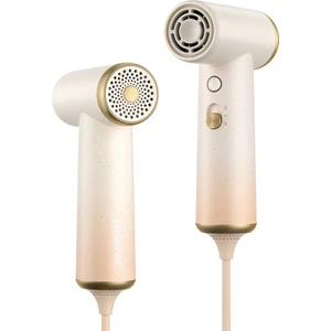 Hp10eMini Isı Dereceli Led Işıklı Saç Kurutma Fön Makinesi Krem