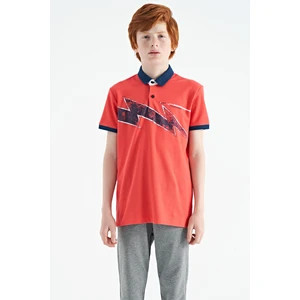 Tommy Life T13EG-11154_01 Erkek Çocuk T-Shirt Polo Yaka