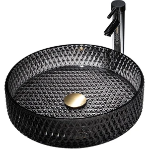 Tezgah Üstü Cam Çanak Lavabo