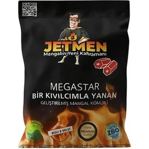 Megastar Pro Geliştirilmiş Mangal Kömürü 2 Kg