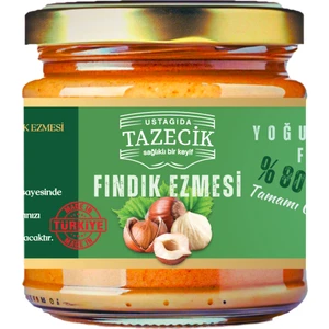 Ustagıda Tazecik %80 Fındık Ezmesi Glütensiz - Vegan 