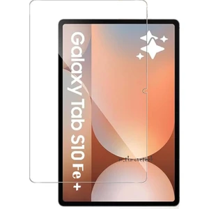 M.TK Moveteck   Samsung Galaxy Tab S10 Fe Plus 13.1 Inç Tablet Ekran Koruyucu Şeffaf Cam Nano Esnek Kırılmaz Tablet Camı 9h