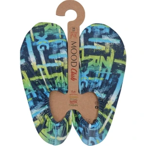 Mood Club Neon Patterned Kaydırmaz Deniz ve Havuz Patiği