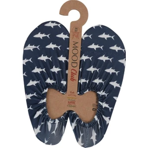 Beyaz Köpek Balığı Deniz Ayakkabısı ve Çok Amaçlı Kaydırmaz Havuz Patiği