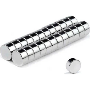 Sharp & Art Mini Magnet Mıknatısı, 10 Adet 6mm*3mm, Buzdolabı Magnet Mıknatısı, Deney Mıknatısı