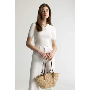 Kadın Hasır Omuz Çantası E1419AXNS
