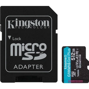 512GB Microsdxc Canvas Go Plus Gen4 200MB-S A2 U3 V30 Card + Adp Hafıza Kartı SDCG4-512GB