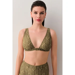 Montana V Yaka Detaylı Bikini Üst