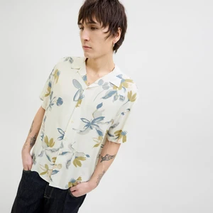 Erkek Dügme Kapamali Desenli Gömlek - Luke