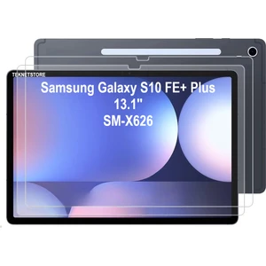 Samsung Galaxy Tab S10 Fe Plus 13.1 Inç Nano Kırılmaz Ekran Koruyucu Şeffaf Cam Tam Uyumlu SM-X626