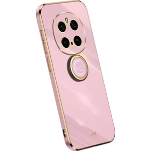 Digital Computer Home XINLI For Honor Magic7 Pro 5G Kılıf Halka Kickstand Elektrokaplama TPU Telefon Kılıfı-Mor (Yurt Dışından)