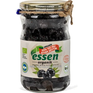Essen Organik Yağlı Sele Siyah Zeytin Ekstra 660 cc
