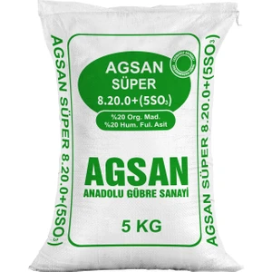 AGSAN Süper 8.20 Taban Gübre  - 5 KG