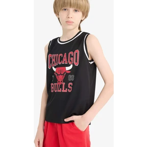 Erkek Çocuk NBA Chicago Bulls Bisiklet Yaka Atlet E4846A825HS
