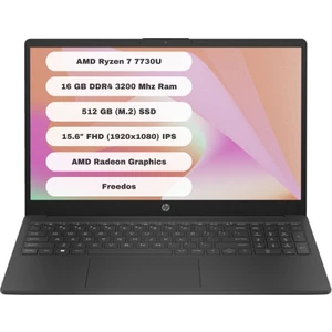 15-FC0059NT AMD Ryzen 7 7730U 16GB 512GB SSD Freedos 15.6" FHD Taşınabilir Bilgisayar 8M1T1EA