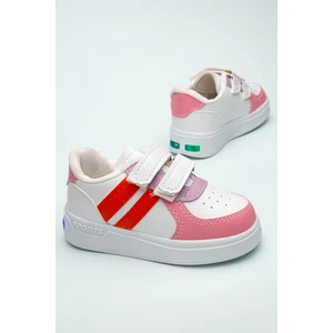 Kids Rahat  Bebek Cırt Cırtlı Işıklı Çocuk Sneaker -Spor Ayakkabı