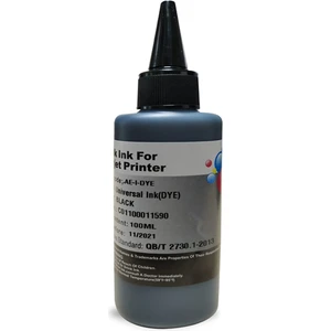 Mürekkep Dye *unıversal* Siyah 100 ml 25/100