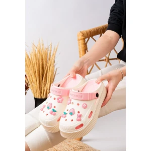 Unisex Yüksek Tabanlı Deniz Sabo Doktor Hemşire Hastane Comfort Sandalet Unisex